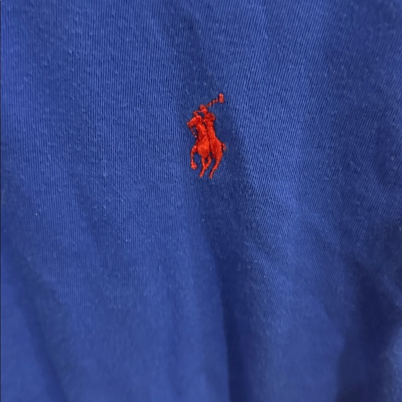 Ralph Lauren Men's Royal Blue Polo Shirt - Picture 3 of 4